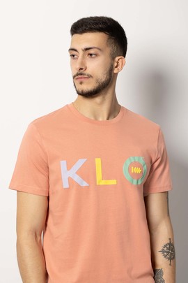  Camiseta KLO Rosa con Serigrafía