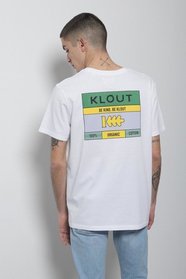  Camiseta Klout Tabla Blanca para Hombre y Mujer