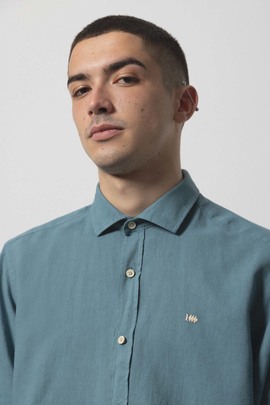  Camisa Klout Opalo Azul para Hombre