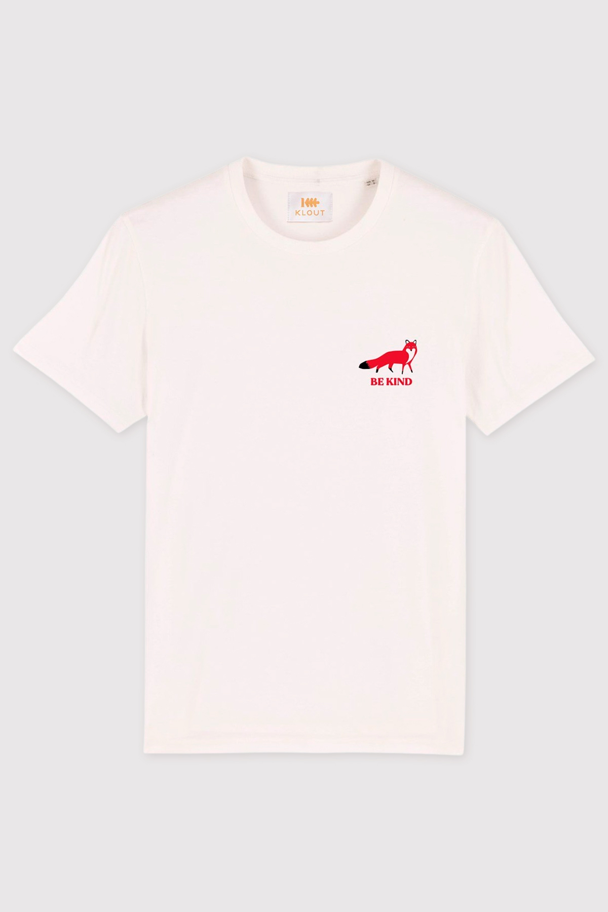 Camiseta Klout Foxy Blanco Unisex
