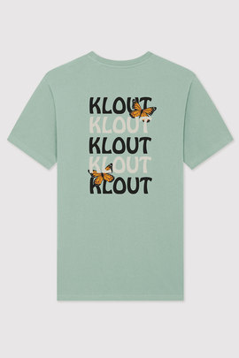  Camiseta Klout Butterfly Aloe para Hombre y Mujer