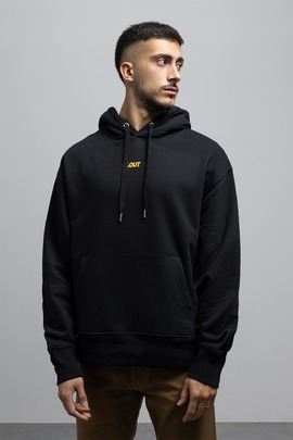  Sudadera Klout Butterfly Negro para Hombre y Mujer