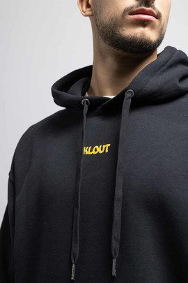  Sudadera Klout Butterfly Negro para Hombre y Mujer