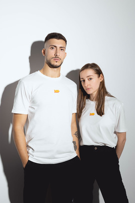  Camiseta Klout Galician para Hombre y Mujer Blanco