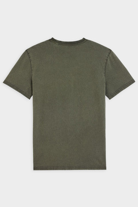 Camiseta Klout Basica Dyed Verde Algodón Orgánico
