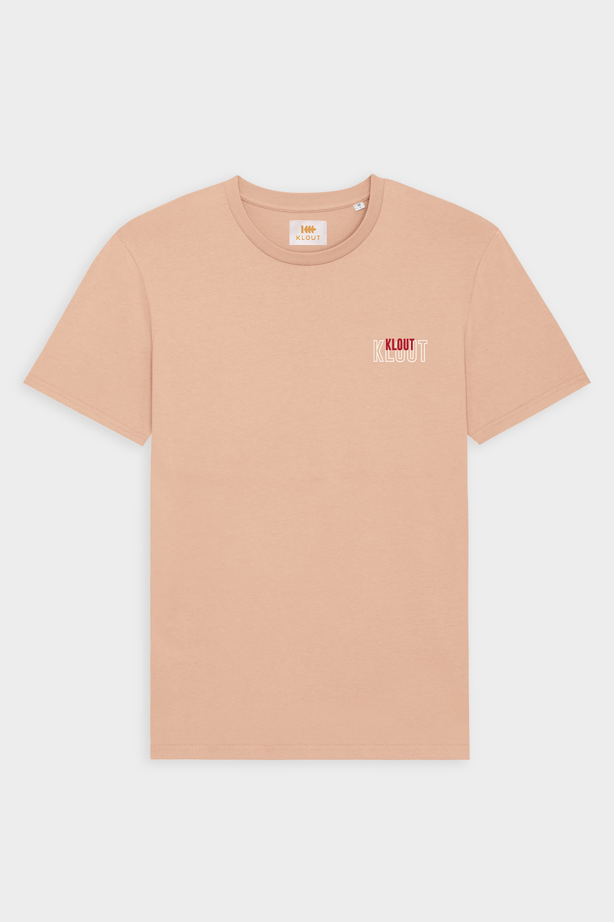 Camiseta Klout Graphic Rosa Salmon 