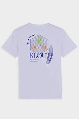  Camiseta Klout Aesthetic Lila para Mujer y Hombre