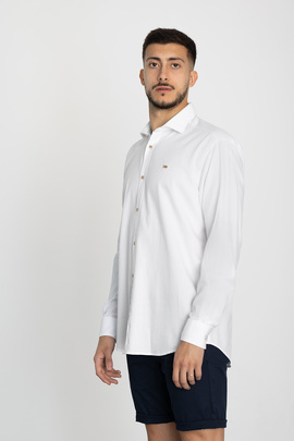  Camisa Klout Algodón Blanco para Hombre
