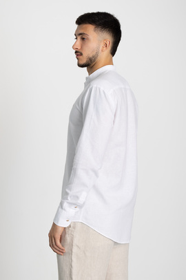  Camisa Klout Lino Mao Blanco para Hombre