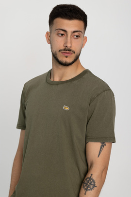  Camiseta Klout Basica Dyed Verde Algodón Orgánico