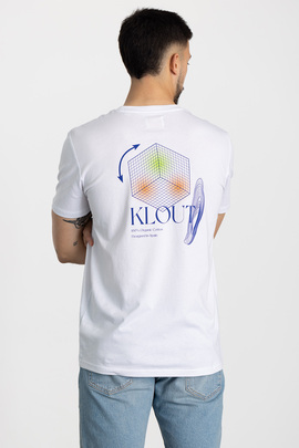  Camiseta Klout Aesthetic Blanco Hombre y Mujer