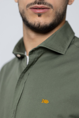  Camisa Klout Salvia Verde para Hombre