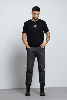  Camiseta Klout Cool Negro Unisex