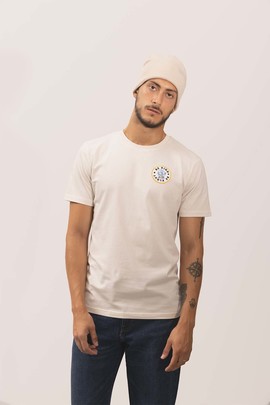  Camiseta Klout Be Kind Beige para Hombre