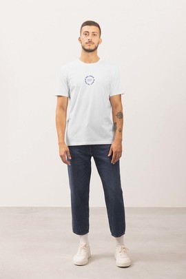  Camiseta Klout Ciclo del Agua Blanco para Hombre