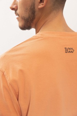  Camiseta Klout Dip Dye Naranja Para Hombre y Mujer