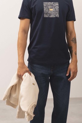  Camiseta Klout Isobaras Marino para Hombre