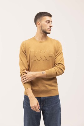  Jersey Klout Relieve Beige para Hombre