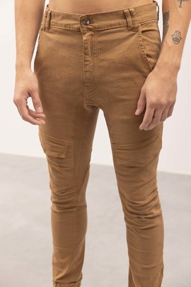  Pantalon Klout Cargo Camel para Hombre